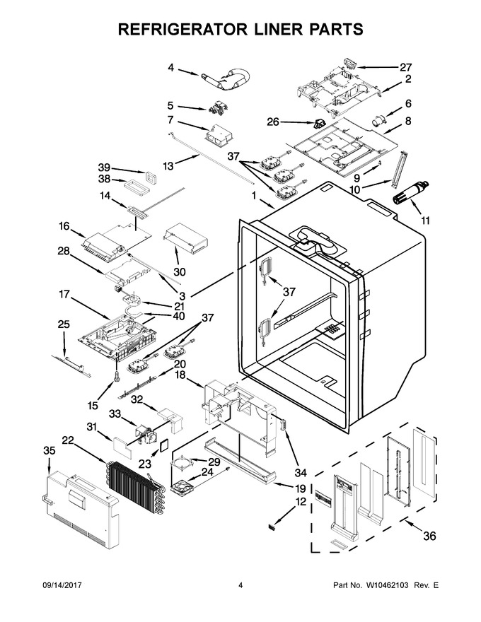 Diagram for WRF989SDAB00