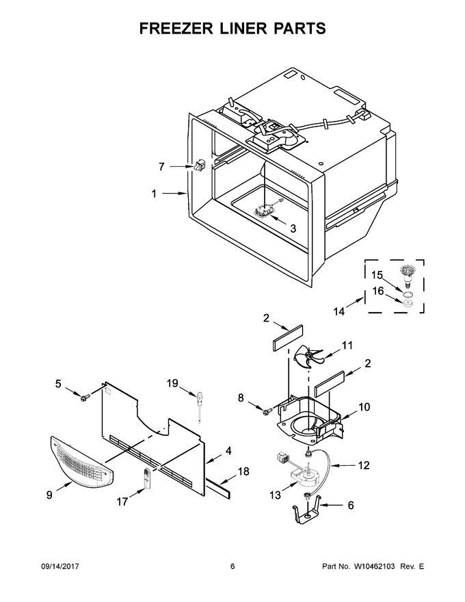 Diagram for WRF989SDAB00