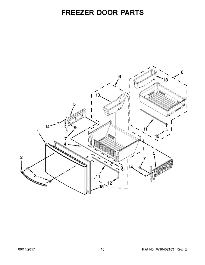 Diagram for WRF989SDAB00