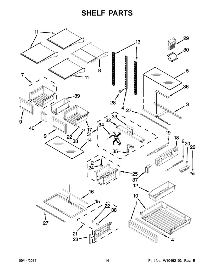 Diagram for WRF989SDAB00