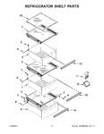 Diagram for 04 - Refrigerator Shelf Parts