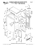 Diagram for 01 - Cabinet Liner And Door Parts