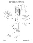 Diagram for 09 - Dispenser Front Parts