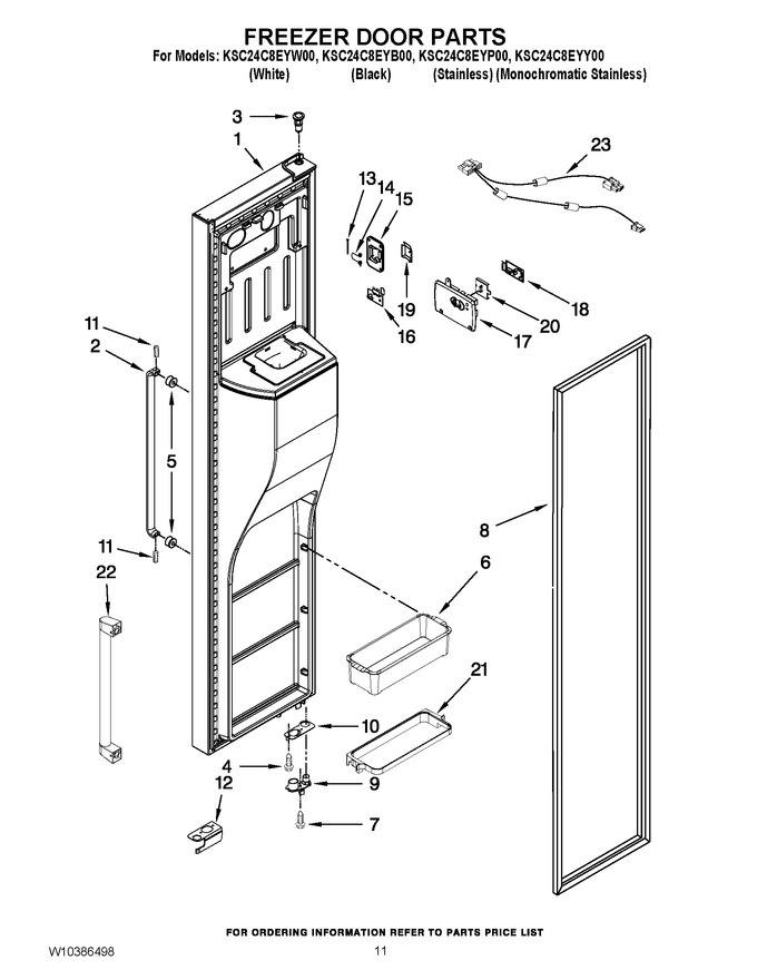 Diagram for KSC24C8EYB00