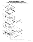 Diagram for 03 - Refrigerator Shelf Parts