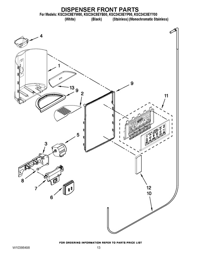 Diagram for KSC24C8EYB00