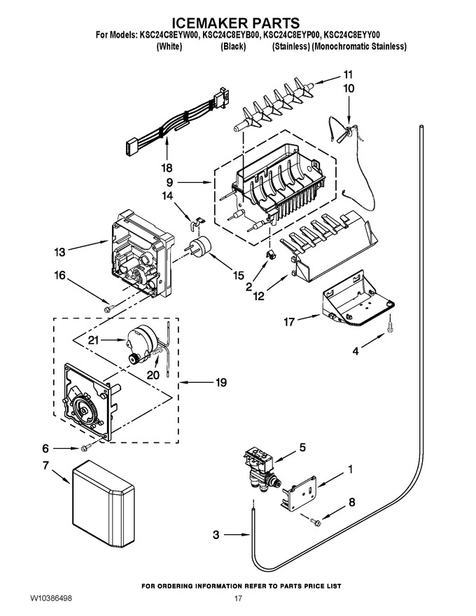 Diagram for KSC24C8EYB00