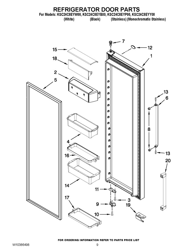 Diagram for KSC24C8EYB00