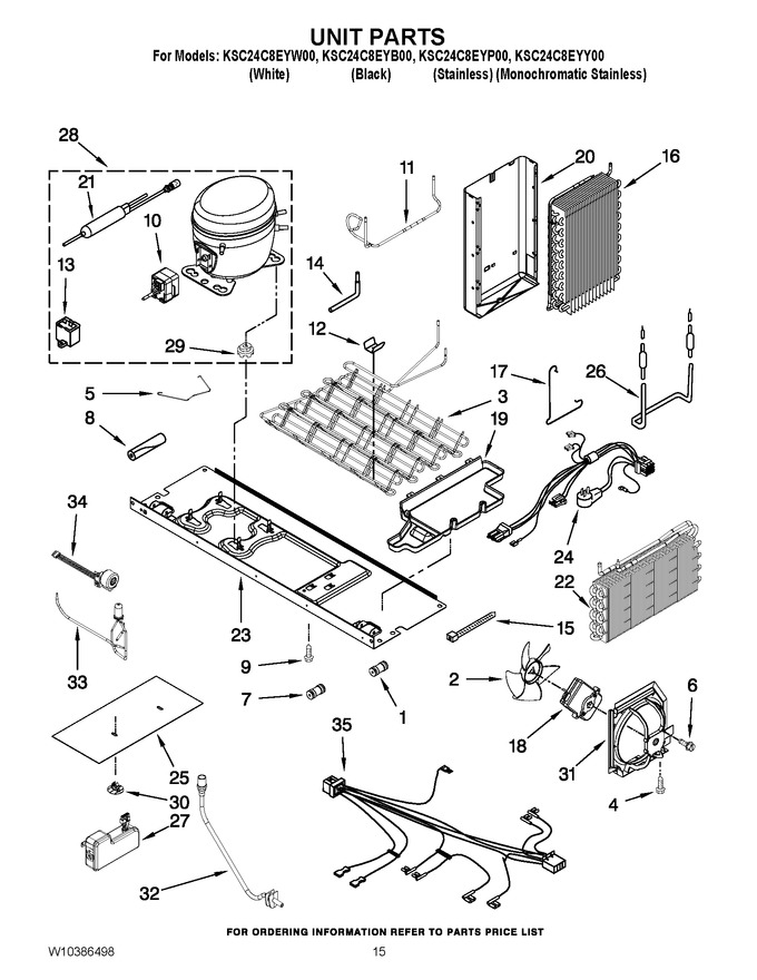 Diagram for KSC24C8EYB00