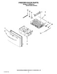 Diagram for 10 - Freezer Door Parts