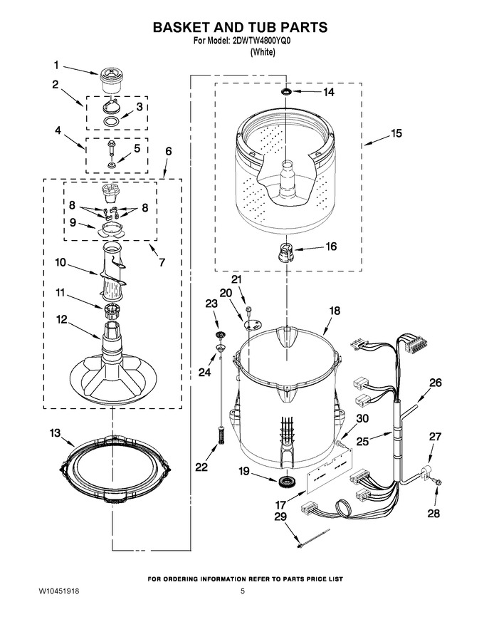 Diagram for 2DWTW4800YQ0