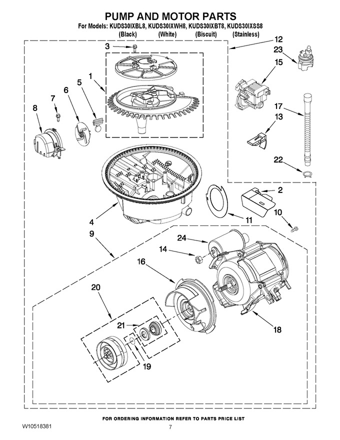 Diagram for KUDS30IXBL8