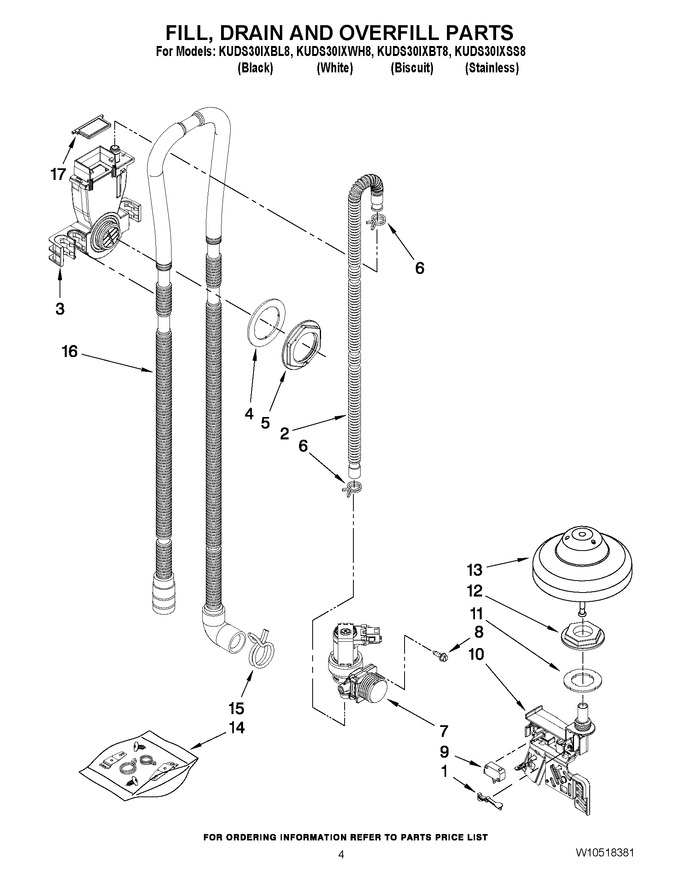 Diagram for KUDS30IXBL8