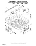 Diagram for 09 - Upper Rack And Track Parts