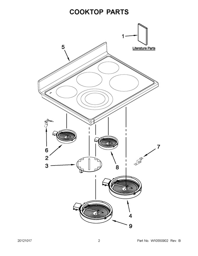 Diagram for KERS505XBL03