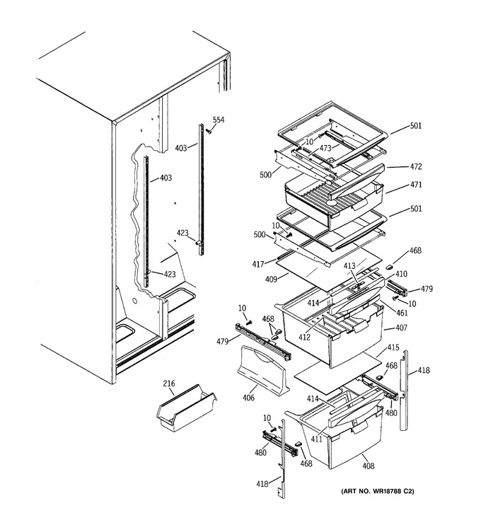 Diagram for GSS25QFMBWW