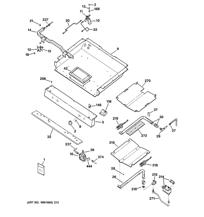 Diagram for JGB920SEF1SS