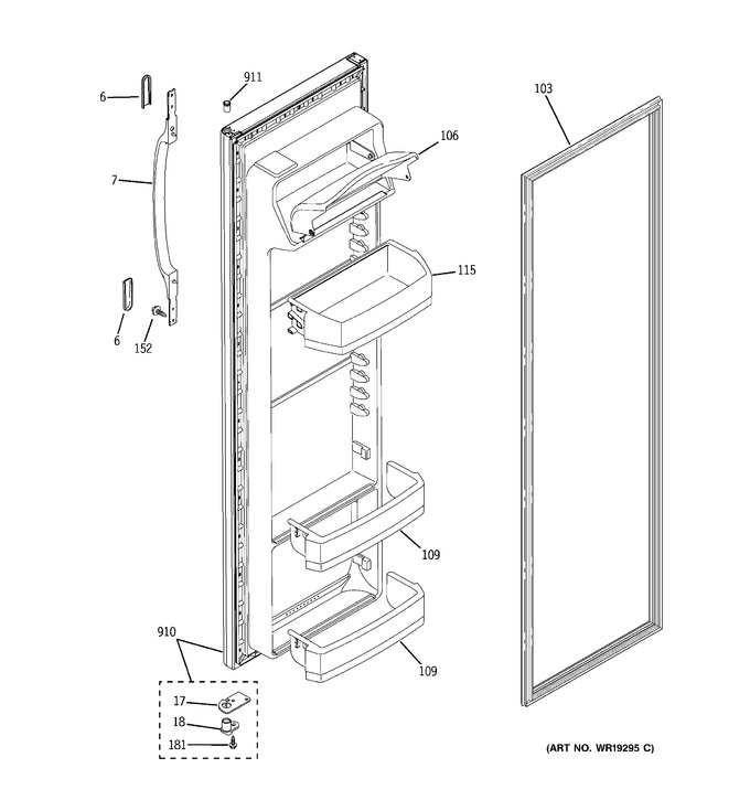 Diagram for HSS25GFTAWW