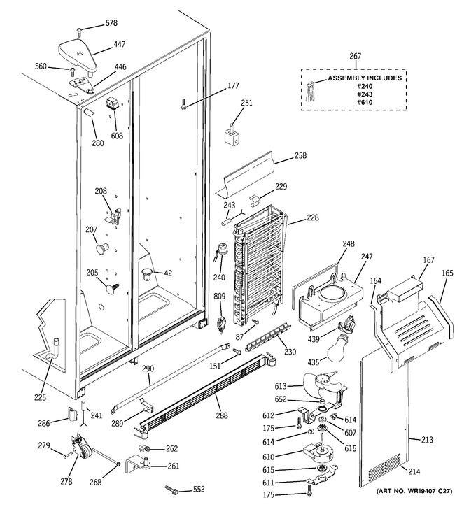 Diagram for HSS25GFTAWW