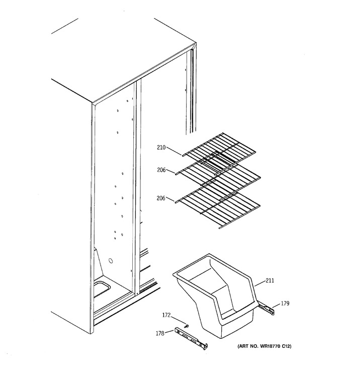 Diagram for HSS25GFTAWW