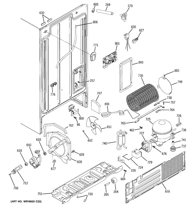 Diagram for HSS25GFTAWW