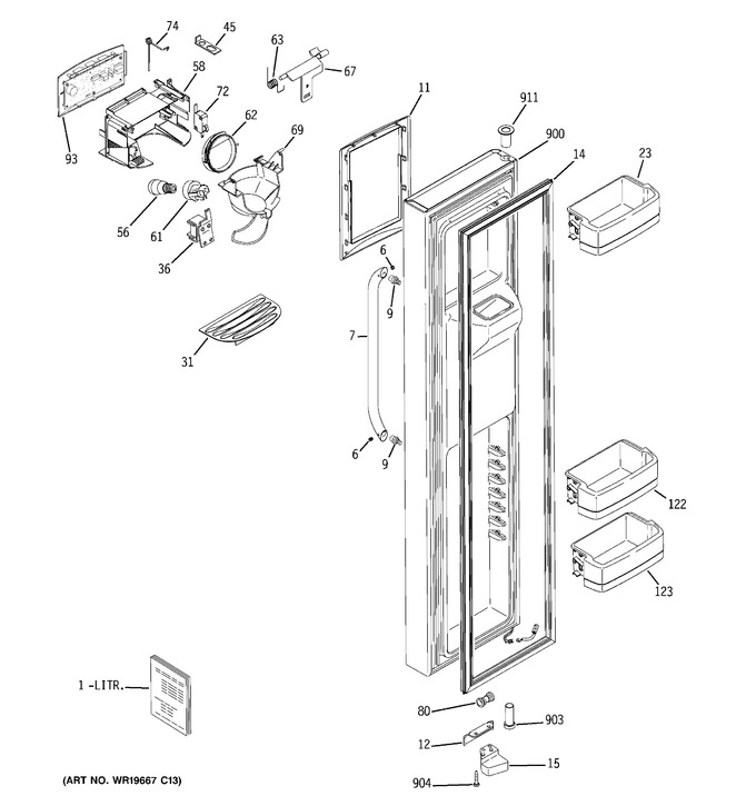 Diagram for GSHF5KGXCCBB