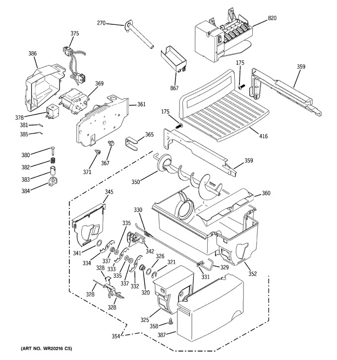 Diagram for GSHF5KGXCCBB