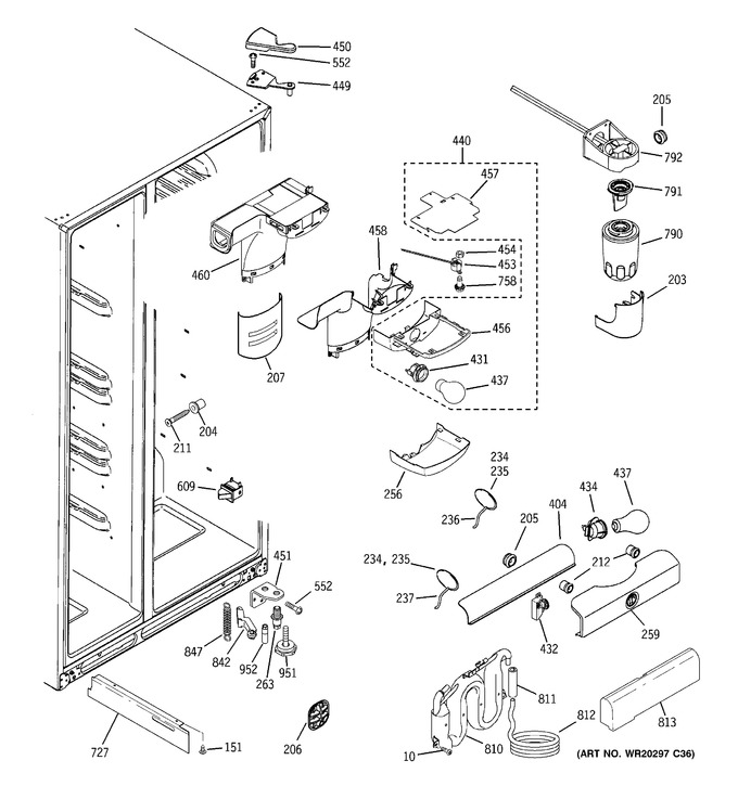 Diagram for GSHF5KGXCCBB