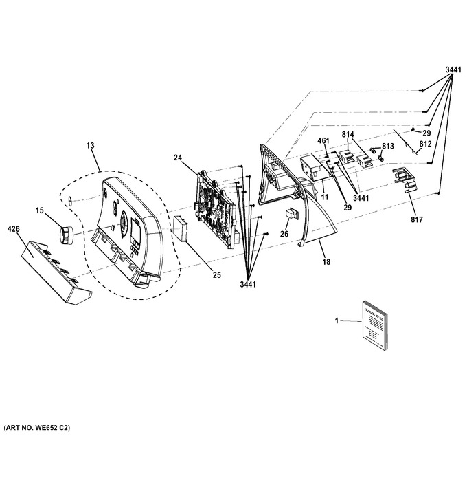 Diagram for GTDS850ED0WS