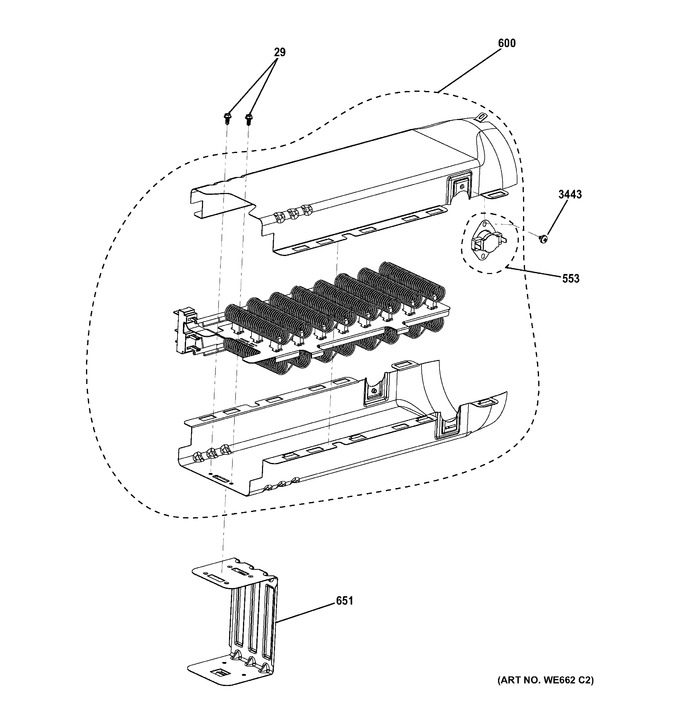 Diagram for GTDS850ED0WS