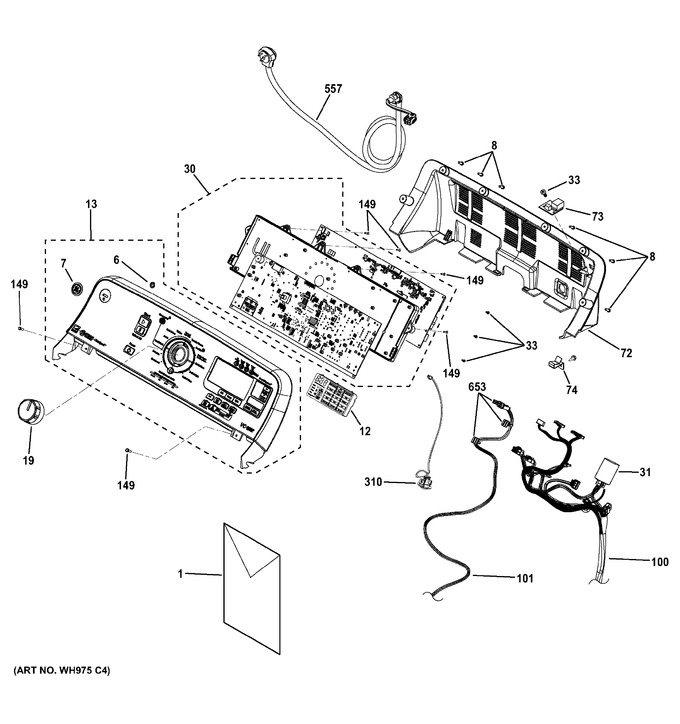 Diagram for GHWN8355D0MC