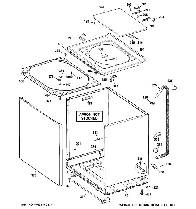 Diagram for GTWN5450D0WW