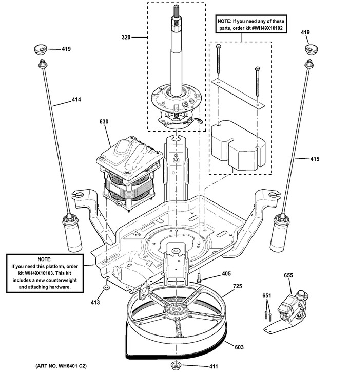 Diagram for GTWN5450D0WW