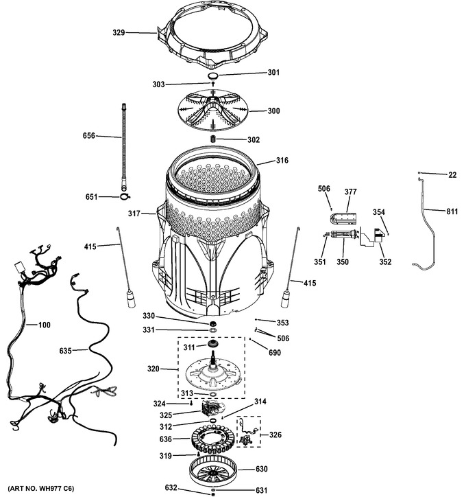 Diagram for GTWS8650D0WS