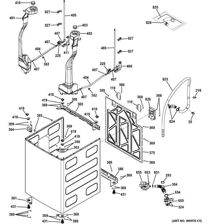 Diagram for GTWS8650D0WS