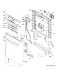 Diagram for 1 - Escutcheon & Door Assembly