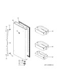 Diagram for 4 - Fresh Food Door - Rh