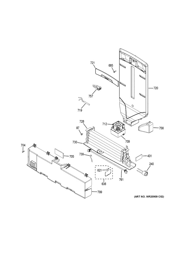 Diagram for GFE28HMKBES