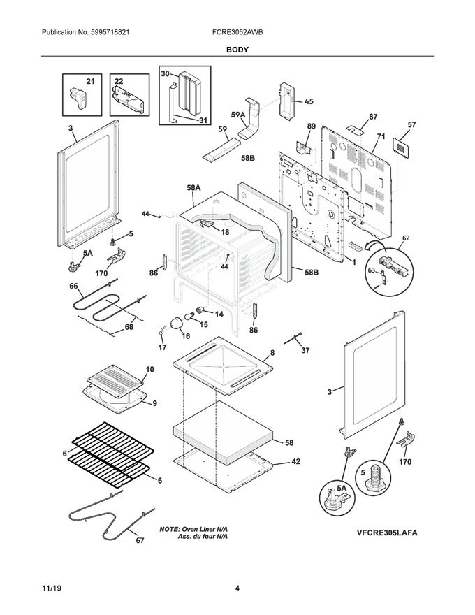 Diagram for FCRE3052AWB