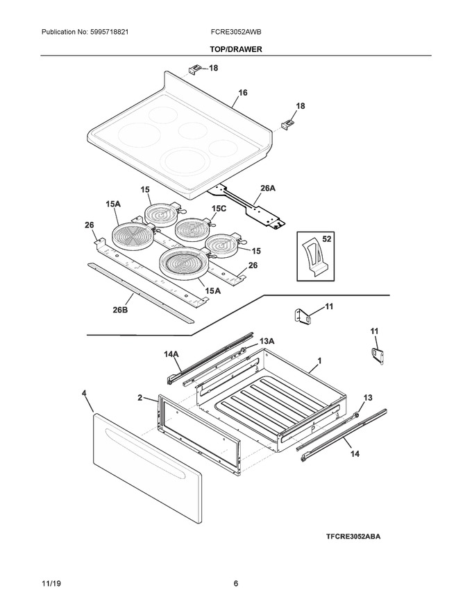 Diagram for FCRE3052AWB