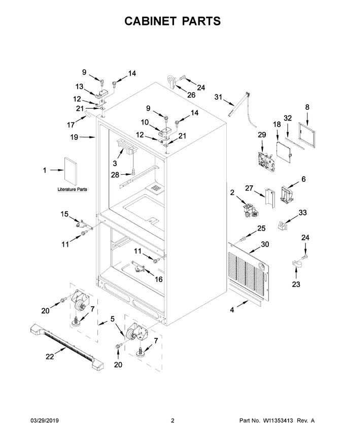 Diagram for WRF540CWHV01