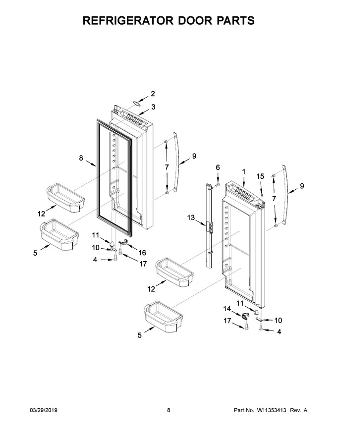 Diagram for WRF540CWHV01