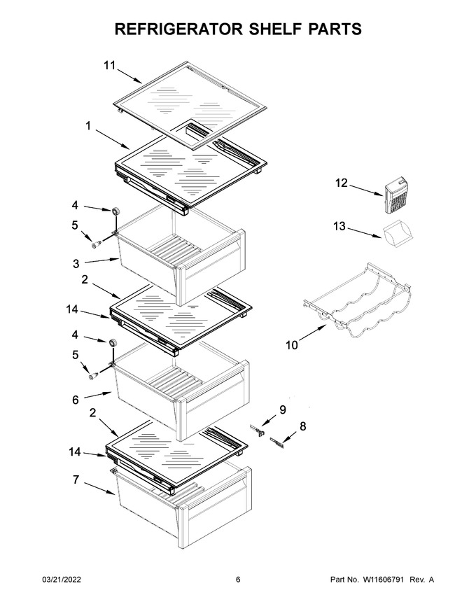 Diagram for KRSF705HPS04