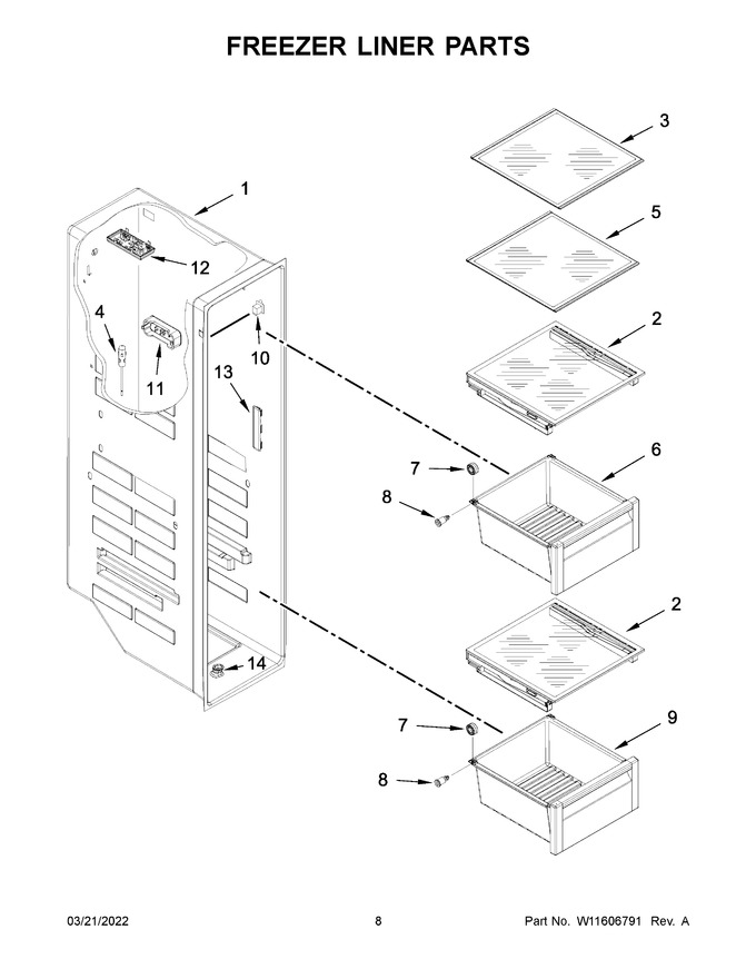 Diagram for KRSF705HPS04