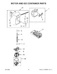 Diagram for 06 - Motor And Ice Container Parts